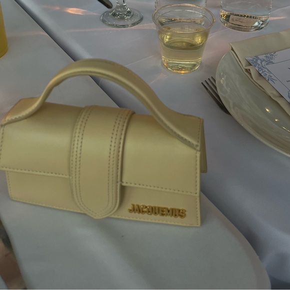 Jacquemus Beige Leather Handbag - Le Bambino - Picture 2 of 8
